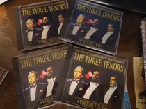 Carreras Pavarotti  Domingo The Three Tenors Cd Vol-1-2-3-4