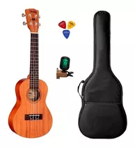 Kit Ukulele Shelby Su23m Concert + Capa +afinador +palhetas 