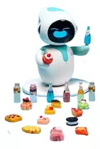Eilik Robot Bot Robô Interativo Com Inteligência + 5 Comidas