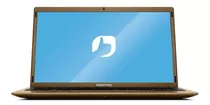 Notebook Positivo Motion C41tei Intel Celeron Linux -dourado