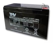 Batería De Gel 12v 7a Trv Para Alarma Domiciliaria Auto Niño