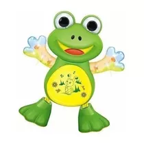 Boneco Sapo Musical Dancing Com Movimentos-luzes E Sons