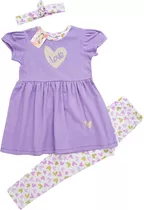 Vestido De Niña Con Leggins Marca Babsiboo Ref. 6273