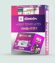 Elementor Pro 2023 + 2300 Templates + Atualizações + Bônus