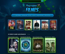 Template Torrent Dos Filmes - Wordpress Responsivo (2020)