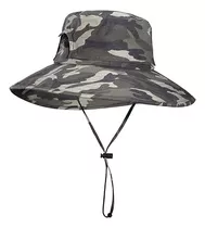 Gorro Sombrero Camuflajeado De Pescador Playero Rockbros  