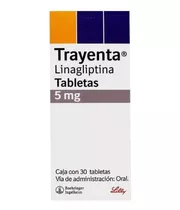 Trayenta Linagliptina 5mg 30 Tabletas