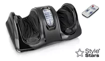 Masajeador Eléctrico Portátil Para Pies Style Stars Foot Massager Intelligent Robot Negro 110v