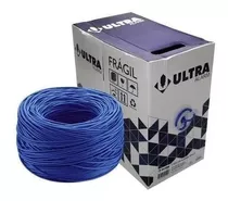 Caixa  Cabo De Rede Cftv Cat5e 300 Metros 4 Pares Ultra