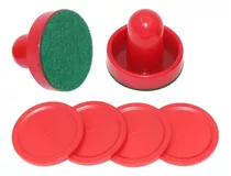 1 X Conjunto Family Air Hockey De Raquete E Disco