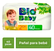 Pañales Biobaby Unisex Etapa 2 Chico 40 Piezas