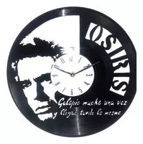 Reloj De Pared En Disco De Vinilo De Osiris R Castillo