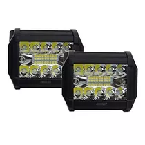 Faro Auxiliar Led Caminero Ambar / Blanco Super Light C/u