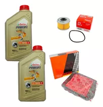 Kit Service Honda Nx4 Falcon Castrol Power 1 +  Filtros Wega