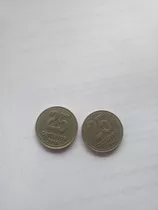 Monedas 25 Centavos 1996