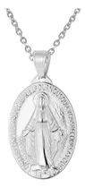 Medalla Y Cadena De La Virgen Milagrosa Para Consagración