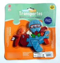Jogo Quebra-cabeça Infantil Transporte Da Samba Toys