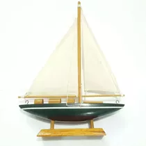 Artesanía Barco Velero Madera Escultura