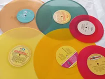 Vinil Colorido P Decorar E Artesanato 4 Lps E 2 Compactos 