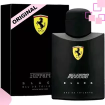 Ferrari Scuderia Black 125ml Masculino Original E Lacrado