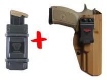 Coldre Kydex Jericho Pl941 Coyote+ Porta-carregador Polímero