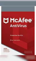 Mcafee Antivirus - 1 Dispositivo 3 Años - Licencia Original