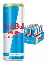 Red Bull Bebida Energética Pack 12 Latas Sin Azúcar 250ml