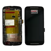 Frontal Display Touch Compativel Moto G2 Xt1069 Com Aro