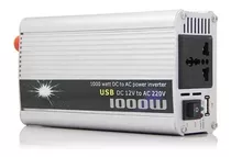 Inversor Voltaje Corriente 12v A 220v Auto Portatil 1000w