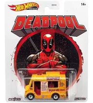 Hot Wheels Deadpool Chimichanga Truck Color Rojo Amarillo