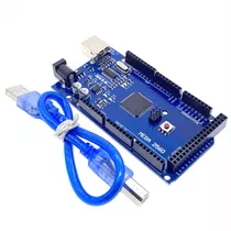 Mega 2560 R3 Ch340 Compatível Com Herduino + Cabo Usb Novo