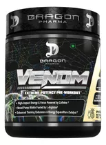 Pre Entreno Dragon Pharma Venom 40 Servs Extrema Potencia Sabor Piña Colada