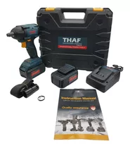 Chave De Impacto Thaf 21v A Bateria 320nm Profissional