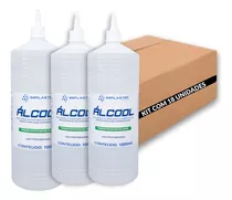 Kit 18 Álcool Isopropílico 99,8% Pci Eletrônicos 1l