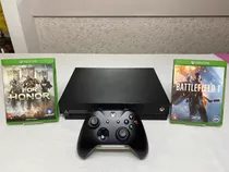 Xbox One X 1tb Usado + 2 Jogos Físicos