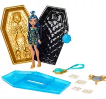 Monster High Kit De Muñeca Y Belleza, Cleo De Nile Golden