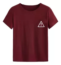 Remera Algodon Bordo Hombre Mujer Niño Estampada