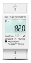 Medidor De Energia 110v 127v 220v Monofásico Geração Consumo 110v/220v
