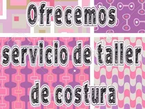 Servicio De Taller De Costura