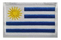 Parche Bordado Bandera Uruguay.