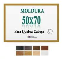 Moldura Caramelo 50x70 Quebra Cabeça Grow 1000 Pcs Com Petg