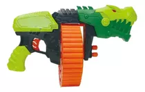 Lançador Super Shot Turbo T Rex 40 Dardos