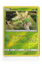 Pokemon Scyther Reverse Foil Sol E Lua Trovões Perdidos Fret