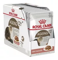 Alimento Pouch Royal Canin Ageing Gato Caja 12 Sobres 85g