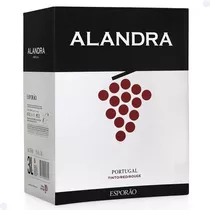 Vinho Tinto Alandra Bag In Box Caixa Portugues 3 Litros