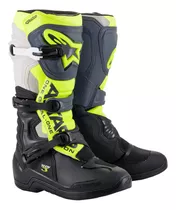 Botas Tech 3 Alpinestars Fluor Adulto Motocross Mx