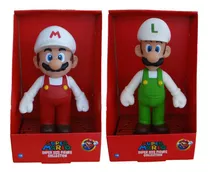 Super Mario Fire E Luigi Fire - Kit 2 Bonecos Grandes