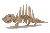 Dimetrodon - Puzzle Quebra Cabeça 3d - 30 Peças