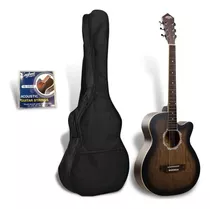 Guitarra Acustica Con Eq England Legends Abeto 39 Café