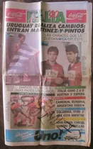 Suplemento El Pais Mundial Italia 1990 Futbol Uruguay 20 Jun